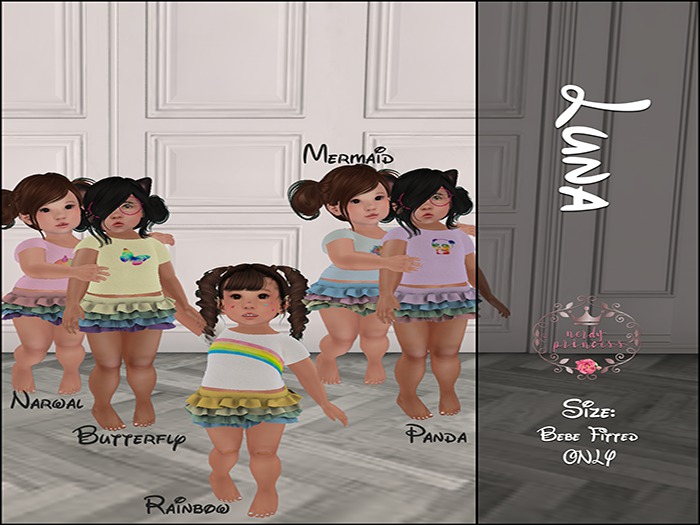 [Nerdy Princess] Luna - Fatpack