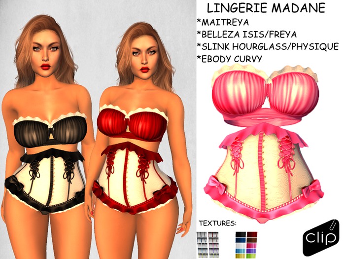 *<*CLIP*>* Lingerie Madane