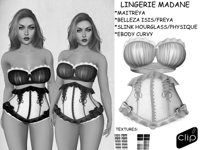 *<*CLIP*>* DEMO Lingerie Madane