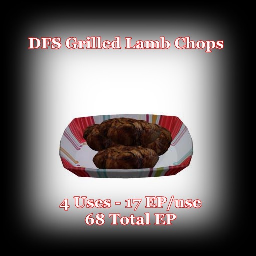 DFS TEXTURE - DFS Grilled Lamb Chops
