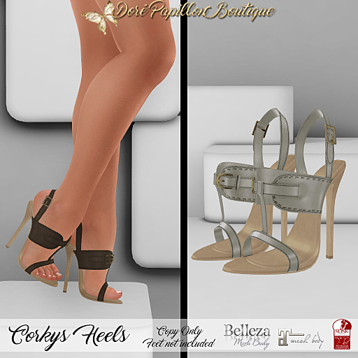 DPB Corkys Heels - Taupe *MAITREYA, SLINK, & BELLEZA *