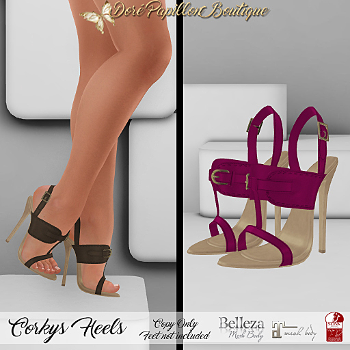 DPB Corkys Heels - Murune *MAITREYA, SLINK, & BELLEZA *