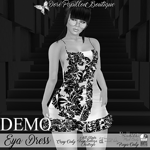 DPB Eya Dress - DEMO * Maitreya, Slink Hour & Phys & Belleza Freya*