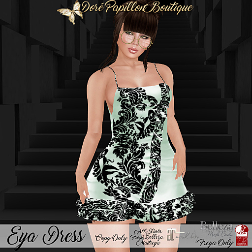 DPB Eya Dress - Fascial Mint * Maitreya, Slink Hour & Phys & Belleza Freya*