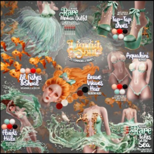 :Moon Amore: Liquid Soul / Medusa's Outfit  RARE