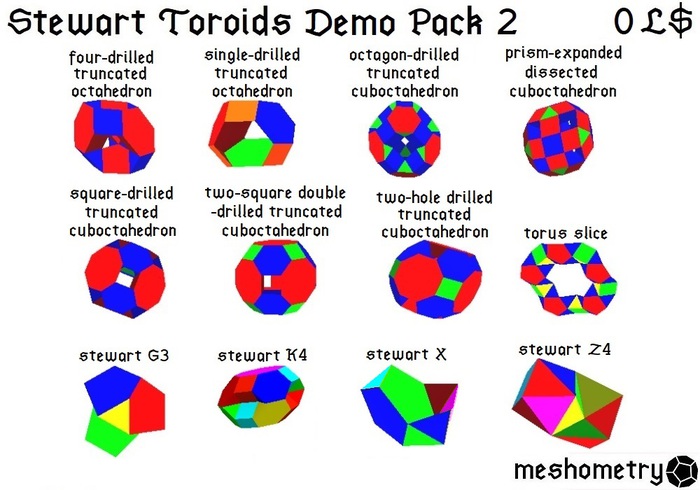 Meshometry Stewart Toroids Demo Pack 2