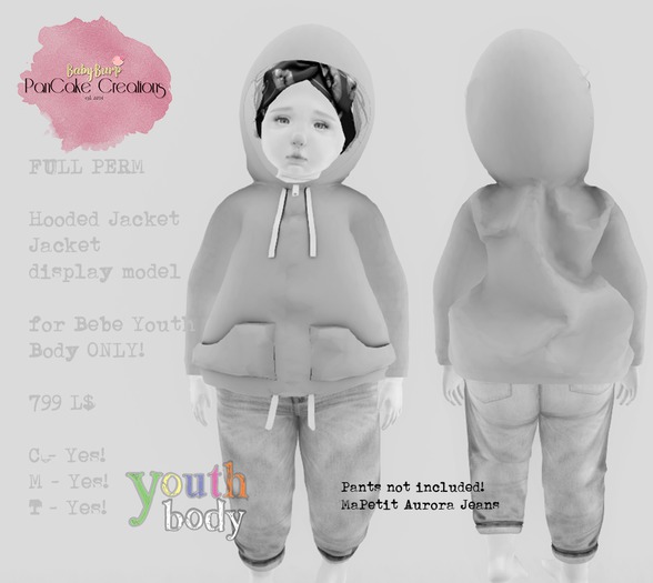 {BB} YOUTH Hoodie Jacket DEMO
