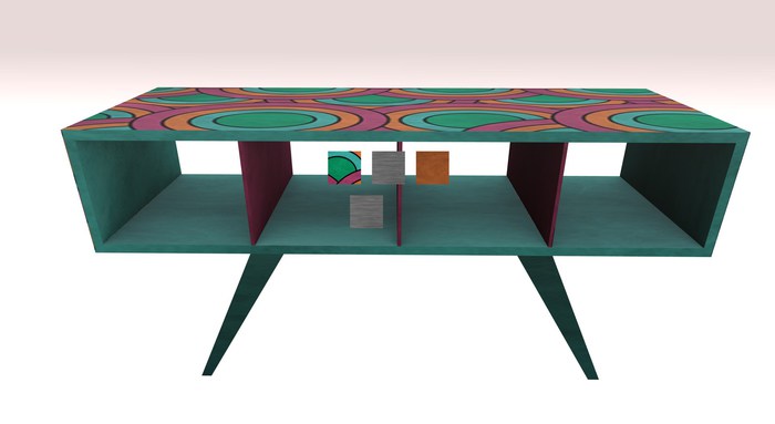 LMD Tropical Retro Texture Change Sideboard