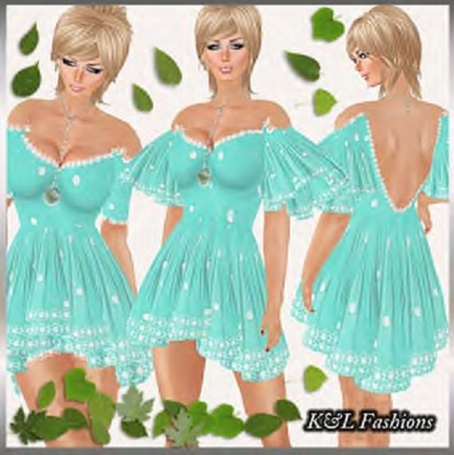 ~XiRoNiMoS~ Dress Summer Blue