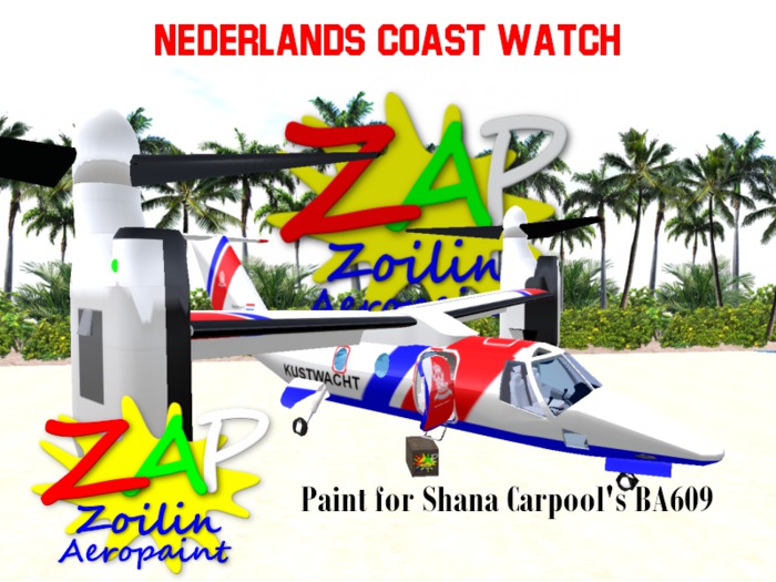 ZAP BA609 Netherlands Coast Watch