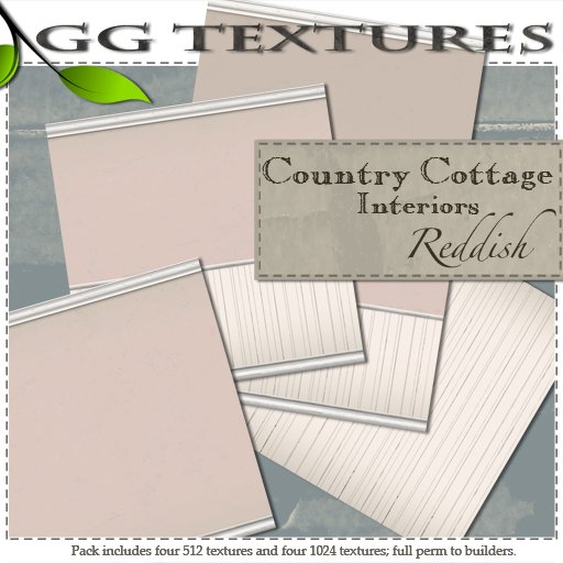 Country Cottage Interiors (reddish) (boxed)