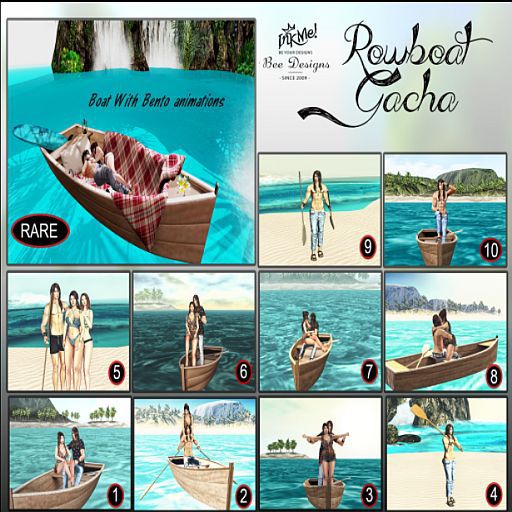 Bee Designs-Inkme Rowboat Gacha 1