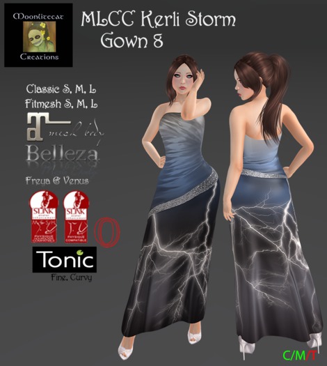MLCC Kerli Storm Gown 8 Box