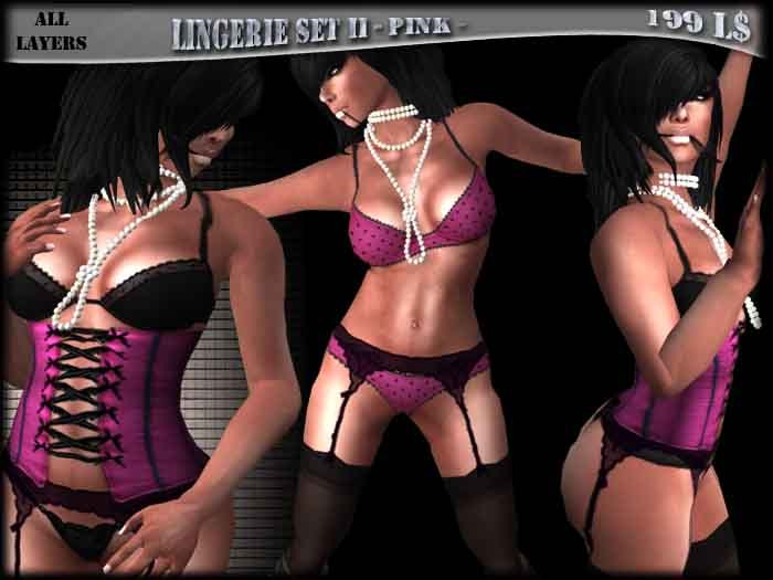 CoG Design Lingerie Set II - pink -