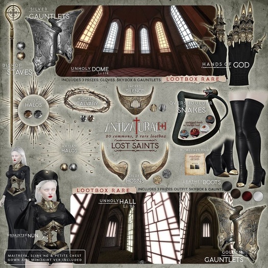 ANTINATURAL[+] Lost Saints / Holy Halo / SILVER