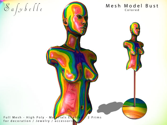 513@Safybelle Model Bust 1 - Colored