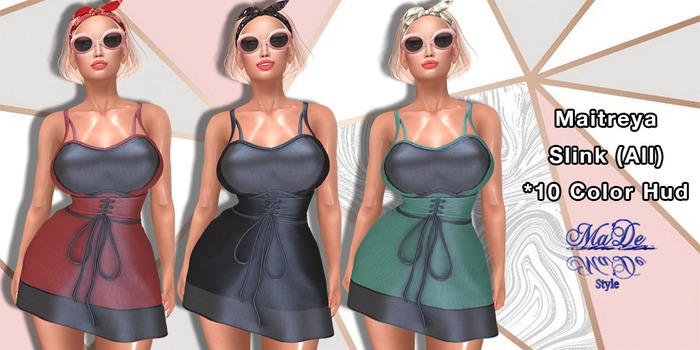 [>Ma'De<[ ⭐️Sarah ⭐️V3 DRESS