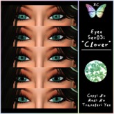 KC Eyes Set 3: Clover