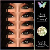 KC Eyes Set 2: Ivory