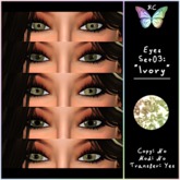KC Eyes Set 3: Ivory