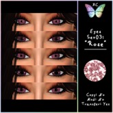 KC Eyes Set 3: Rose