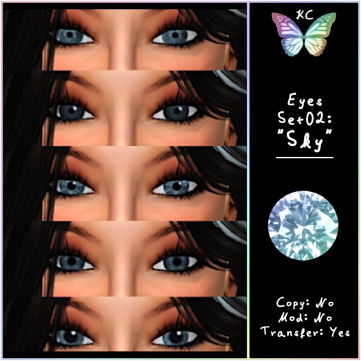 KC Eyes Set 2: Sky