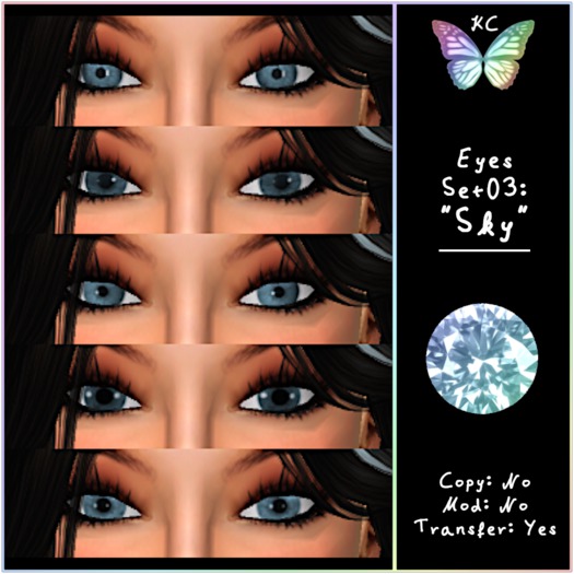 KC Eyes Set 3: Sky