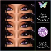 KC Eyes Set 3: Violet