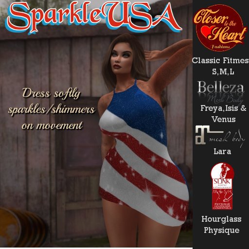SparkleUSA Dress**