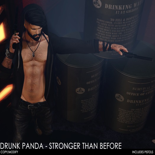 Drunk Panda - StrongerThanBefore - Single (With Pistols)
