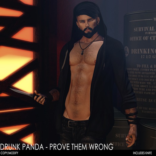 Drunk Panda - ProveThemWrong - Single (With Knife)