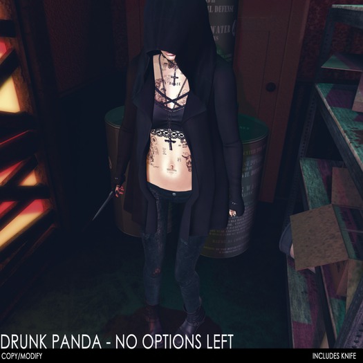 Drunk Panda - NoOptionsLeft - Single (With Knife)