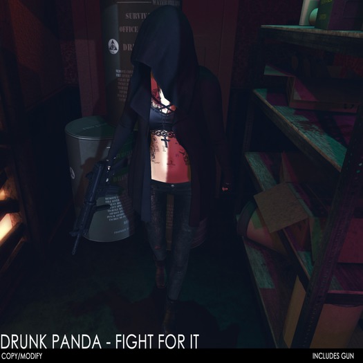 Drunk Panda - FightForIt - Single (With Gun)