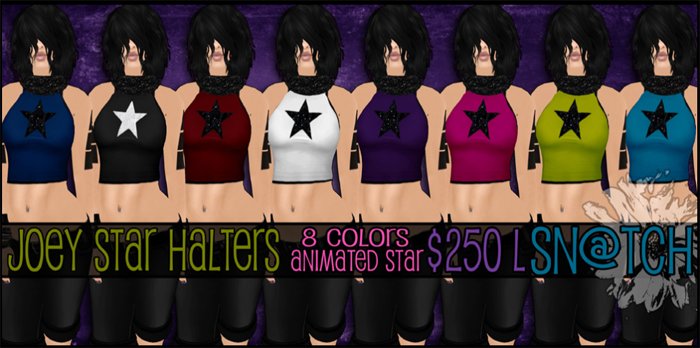 :::Sn@tch Joey Star Halters:::