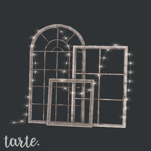 tarte. stacked window frames