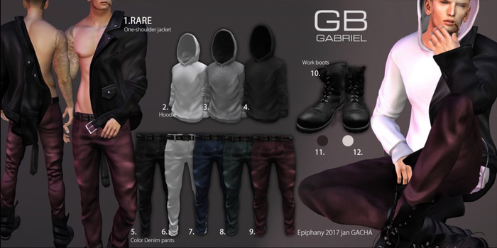 9.::GB:: Color denib pants / Red