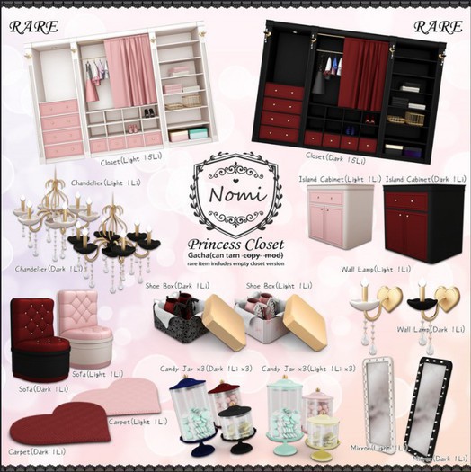 -Nomi-Princess Closet-Closet Dark RARE