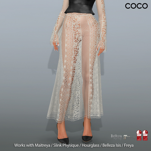 *COCO*_LaceMaxiSkirt_Ivory