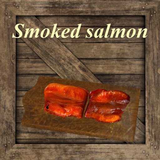 smoked salmon G&S storage - vendor crate bc