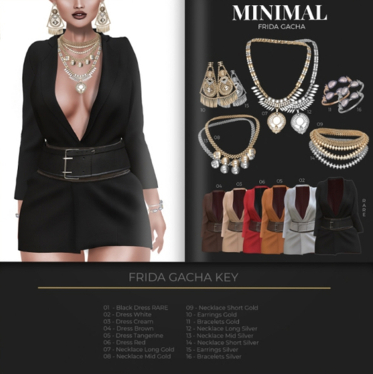 MINIMAL - Frida Dress Cream *3*