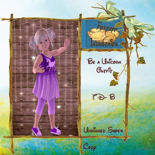 Foxtato: Be a Unicorn outfit TDB