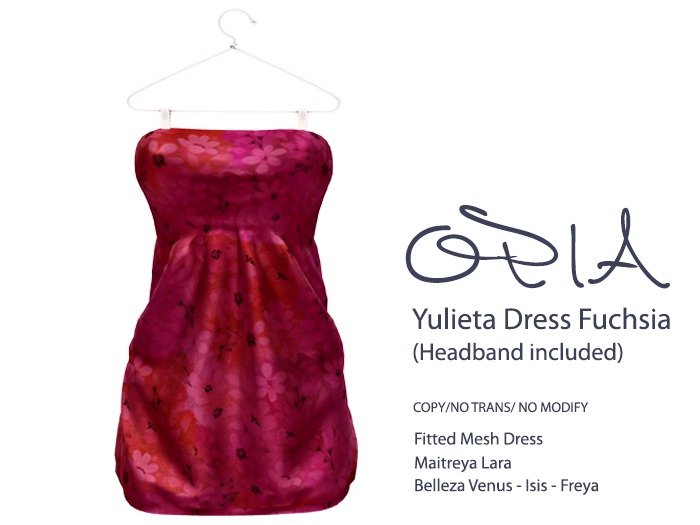 OPIA Yulieta Dress Fuchsia