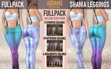 Addams - Shania Leggings with Suspenders - Exclusive Full Pack