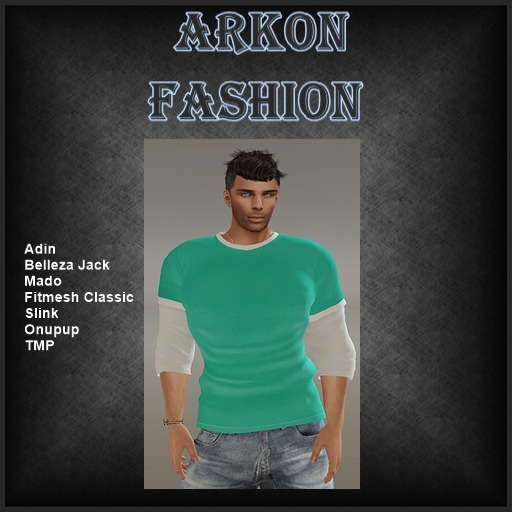 Men's Long Sleeve Shirt W mint
