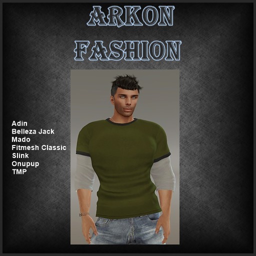 Men's Long Sleeve Shirt green2