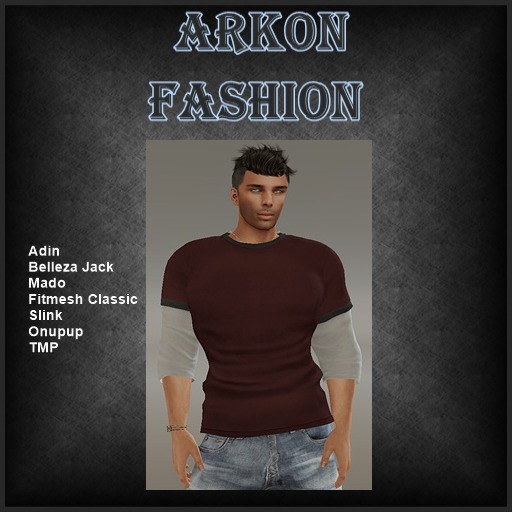 Men's Long Sleeve Shirt brown