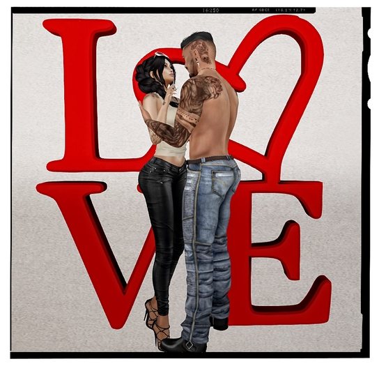 ^TC^  Love romantic pose