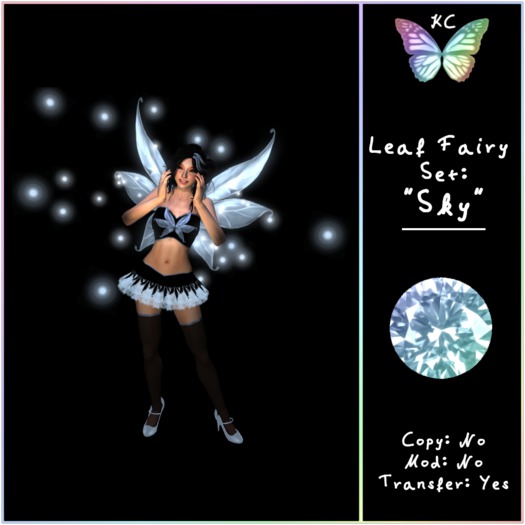 KC Leaf Fairy Set: Sky