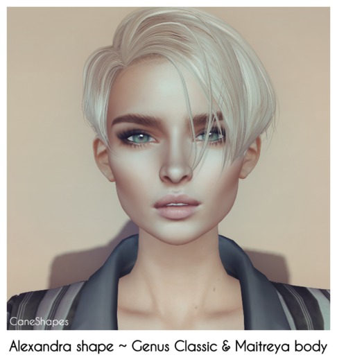 Alexandra Shape for GENUS CLASSIC W001 & Maitreya Body