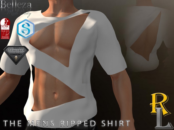 The Mens Ripped Shirt